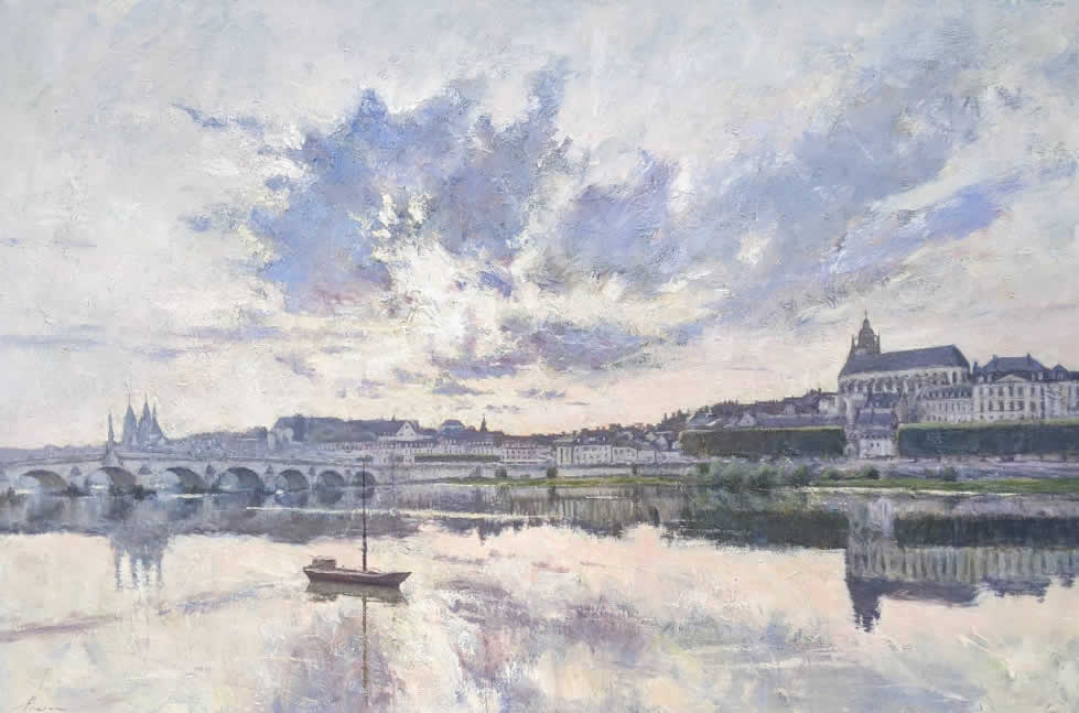 Blois-Peinture à l'huile - Alexander Shevchuk